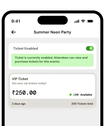 Set Pricing Screen