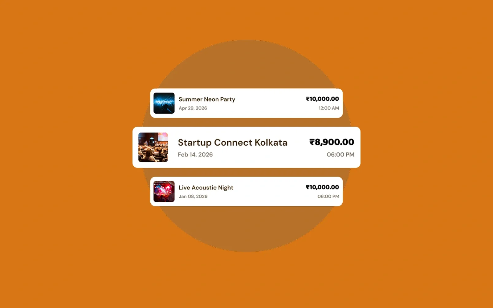 Receive Your Event Earnings